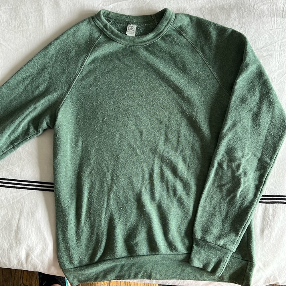 Alternative Apparel Sweater. Green. Size Small